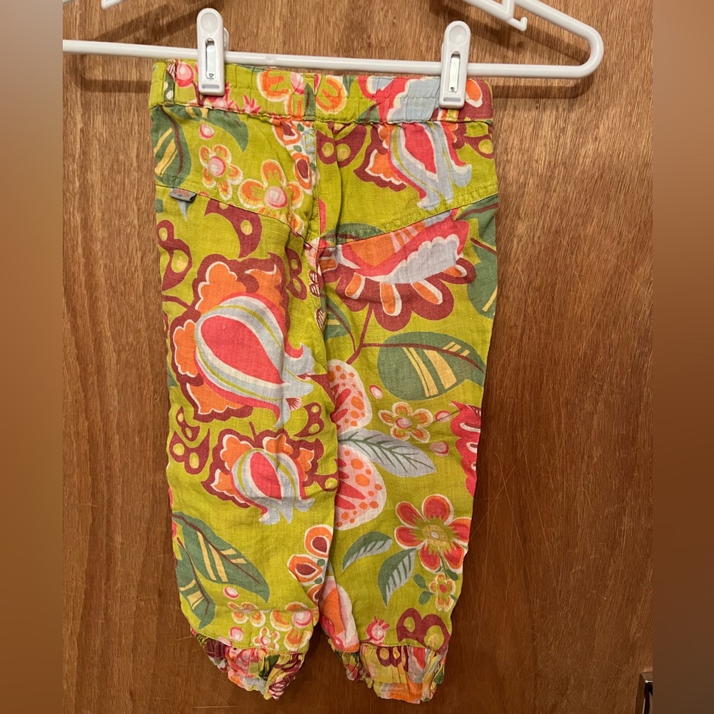 Oilily kids floral pants